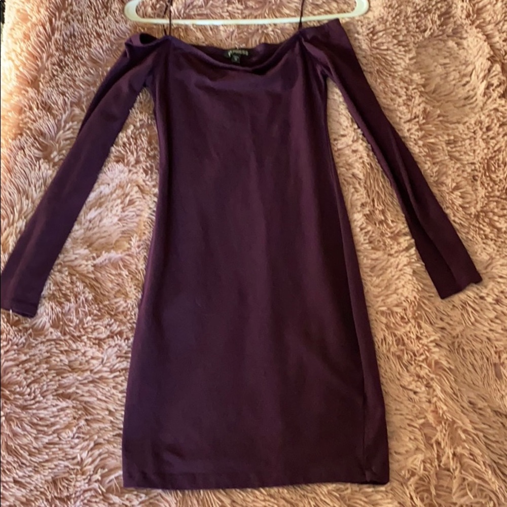 Off the shoulder dress